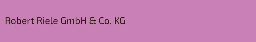 Robert Riele GmbH & Co. KG